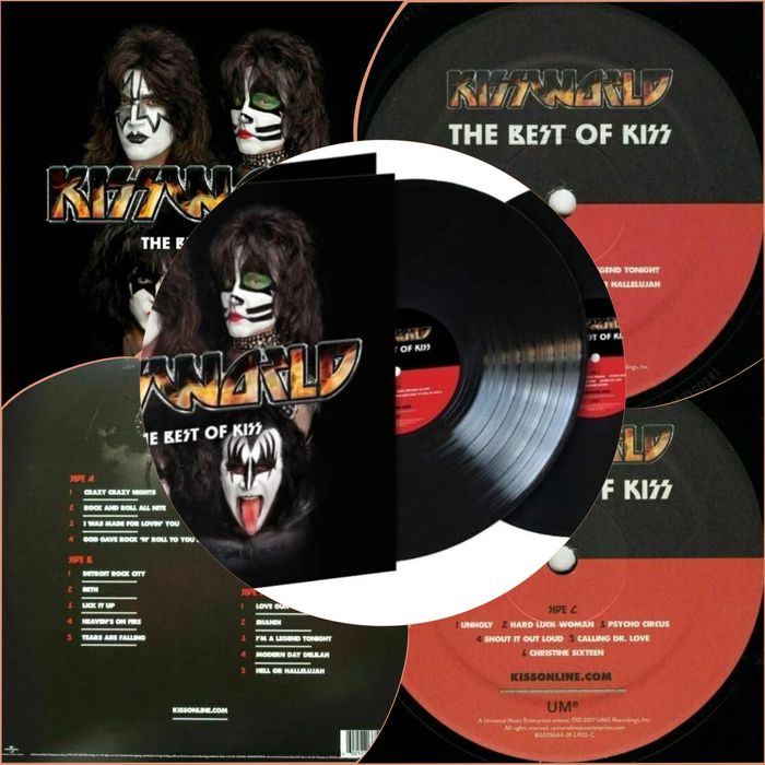 Вінілові платівки - Kiss - Kissworld - The Best Of (2 LP)
