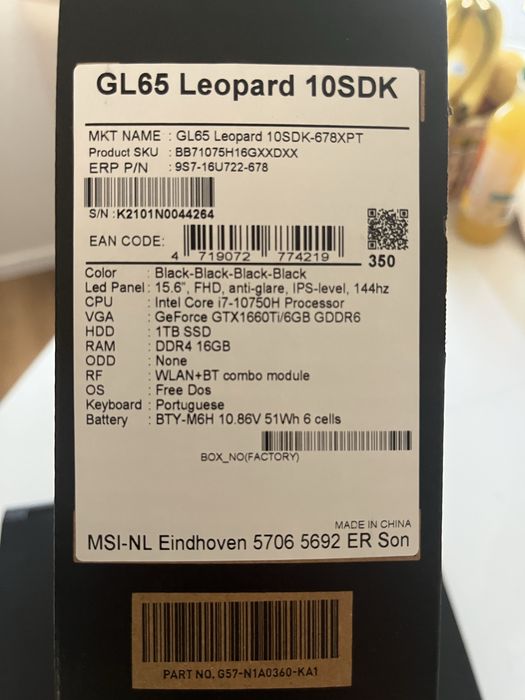 Msi katana i7 12700 rtx 3060