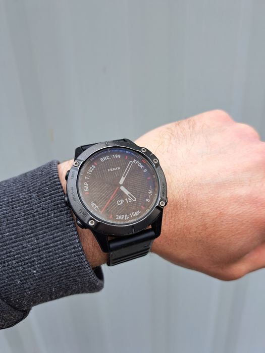 Garmin Fenix 6 Sapphire Смарт Годинник