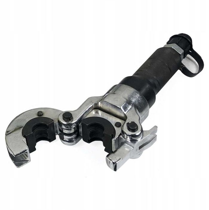 Zaciskarka hydrauliczna 6T 16mm + 9 matryc V/TH, głowica 360°