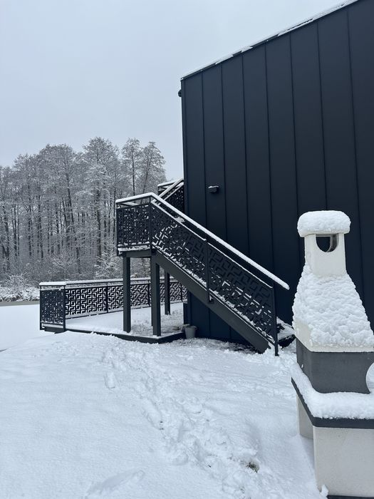 Weekend we dwoje walentynki domki Okuninka jacuzzi grill las