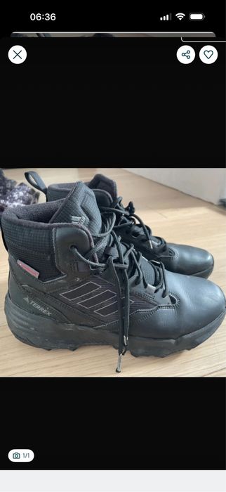 Buty zimowe trekkingowe meskie dla chlopaka Adidas Terrex Super stan