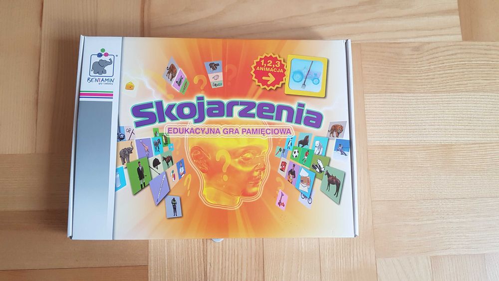 Gra edukacyjna Skojarzenia 6 - 12 lat Beniamin