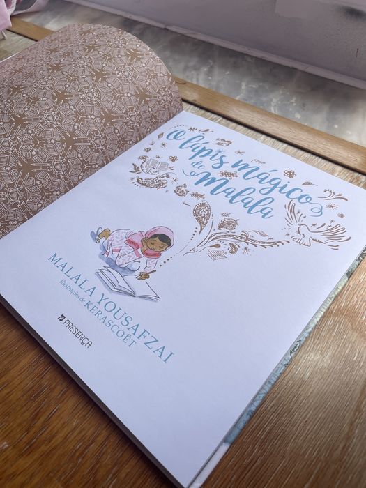 Livro: O lapis mágico de Malala, Malala Yousafzai- Faço desconto