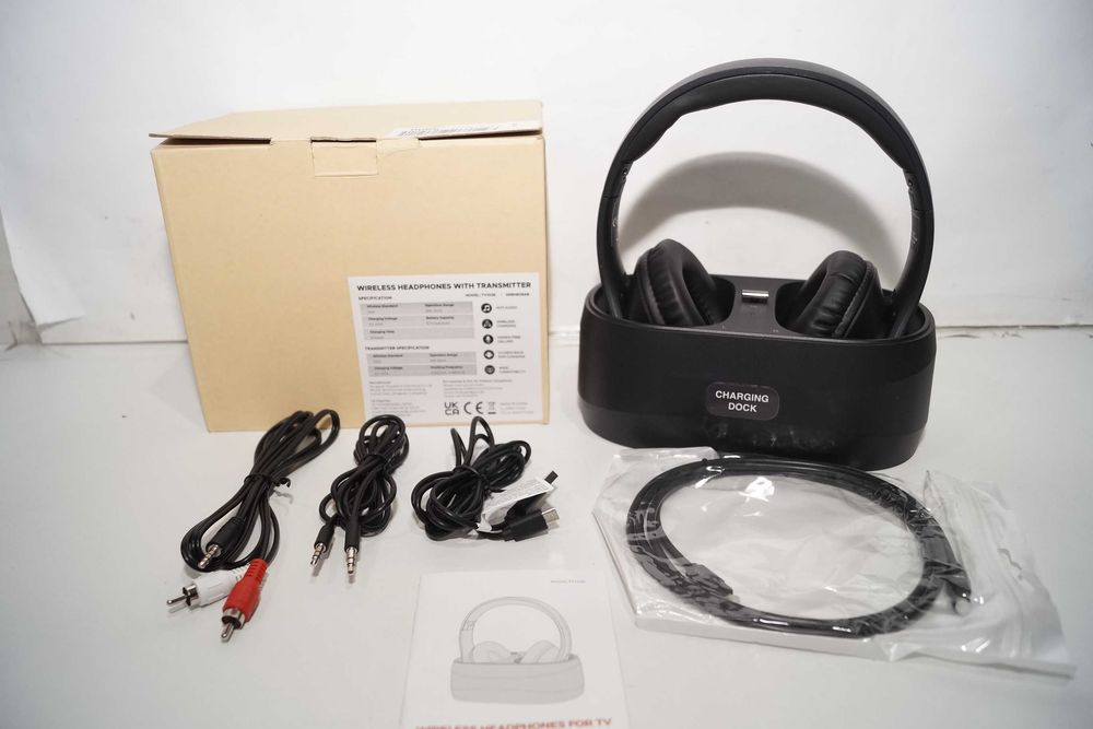 2003 Bezprzewodowe słuchawki tv dla seniora Bluetooth ze stacją