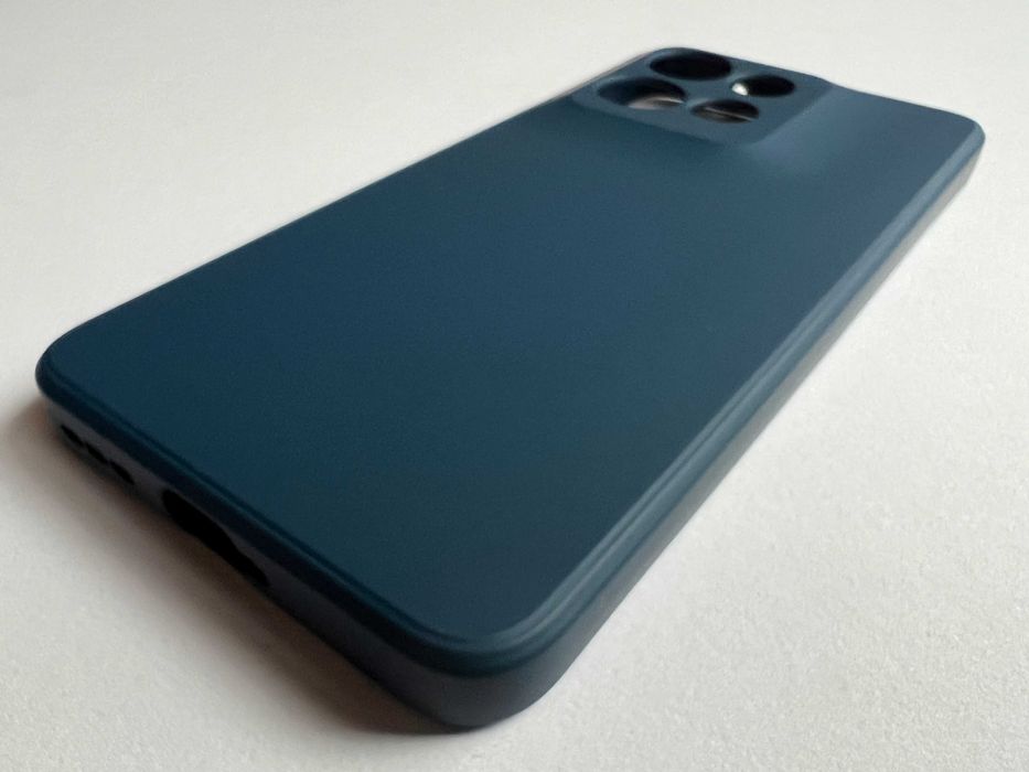 Motorola Edge 50 Neo чохол силіконовий синій чехол силиконовый