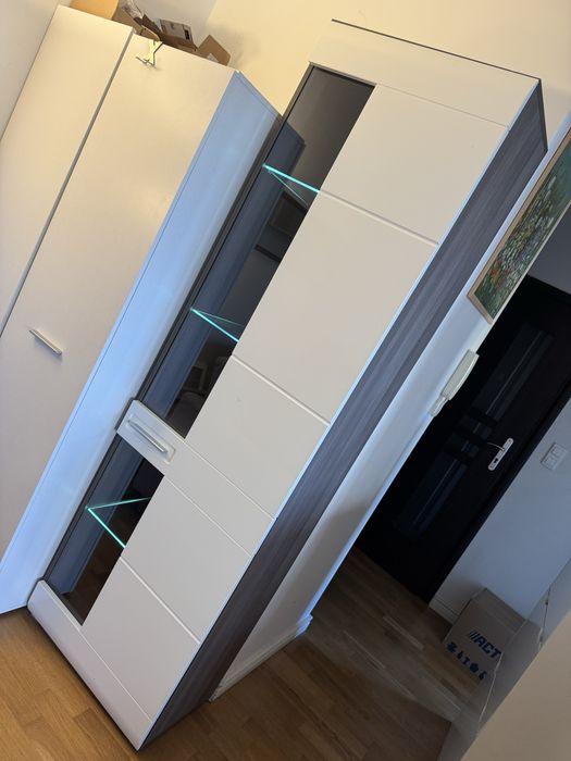 Witryna Agata meble, Akryl 205/60/40