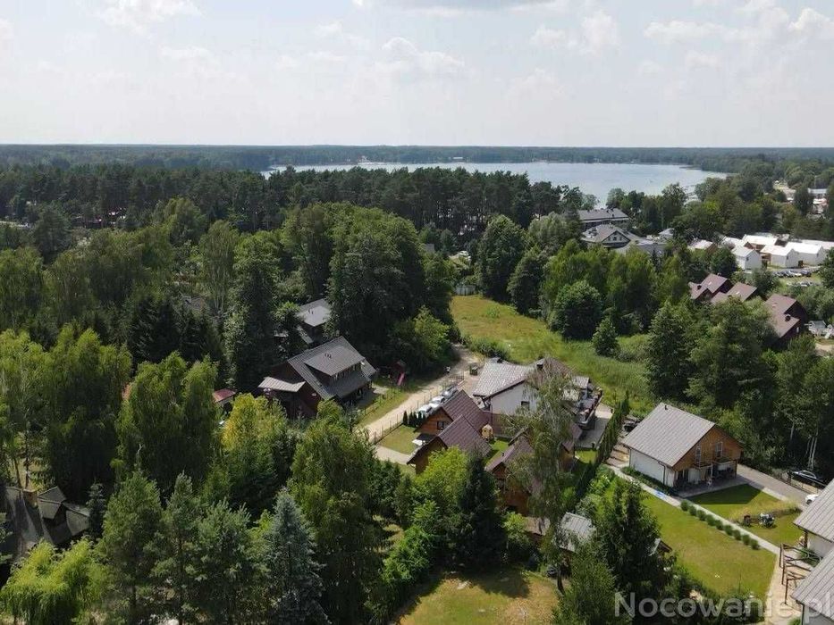 Domek nad jeziorem, Okuninka Jezioro Białe, Domek z Jakuzzi, Strefa relaksu