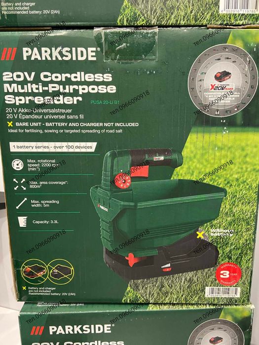 НІМЕЧЧИНА Сівалка, сеялка, розкидач Parkside