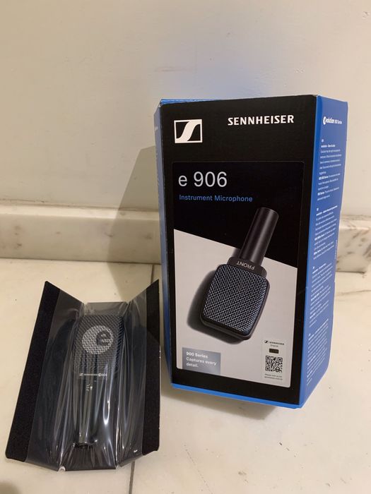 Sennheiser e 906 — Microfone Profissional para Instrumentos