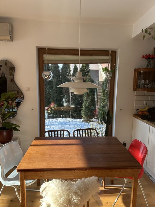 Stół tekowy Dania lata 60 vintage mid century retro