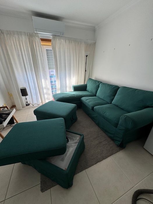 Sofá Chaise Longue com cama
