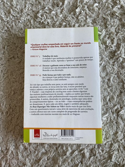 Livro “As boas raparigas não sobem na vida”