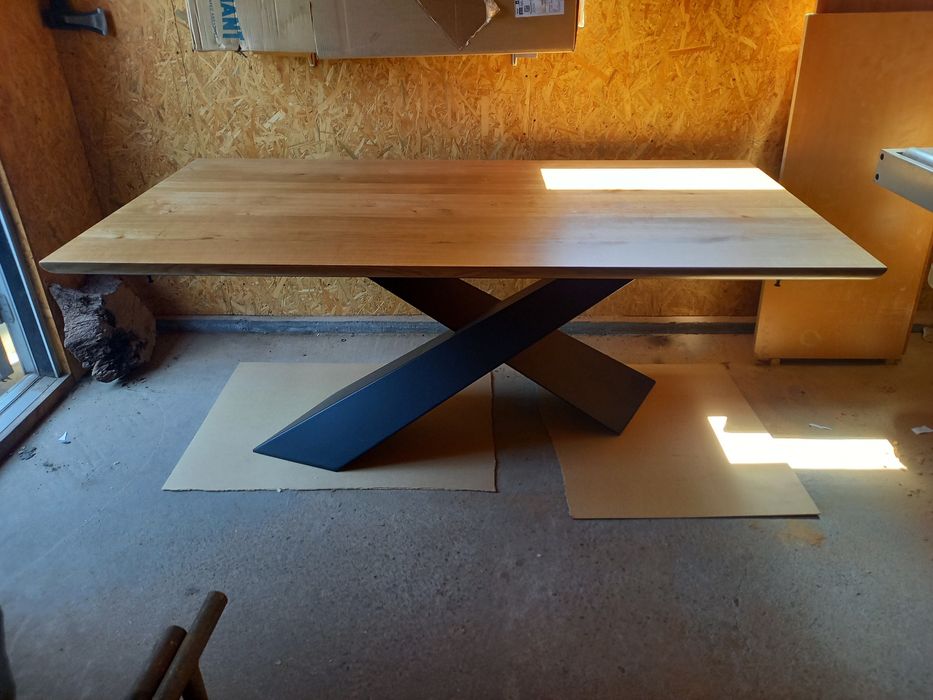 Stół dębowy loftowy,