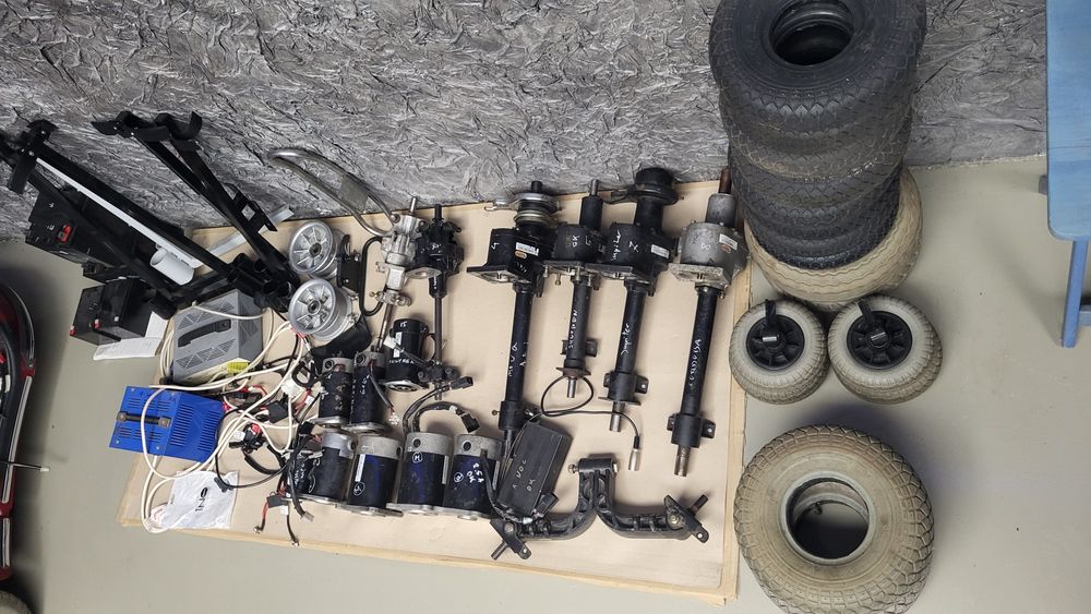 Silnik oraz  części zamienne do Skutera inwalidzkiego Shoprider