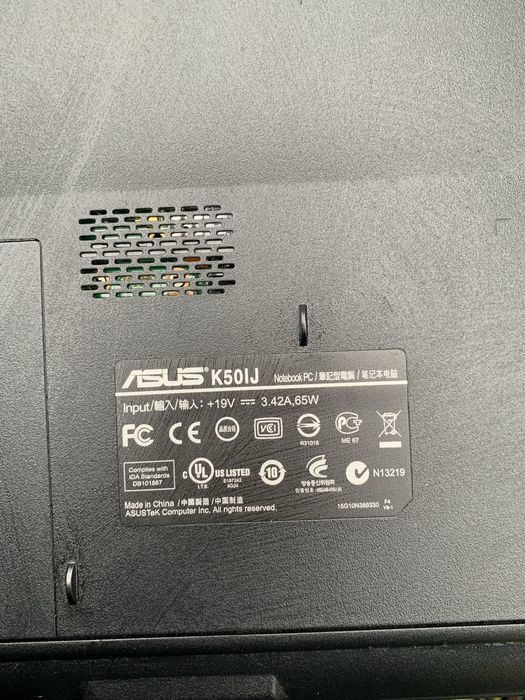 Продам Ноутбук Asus K50IJ