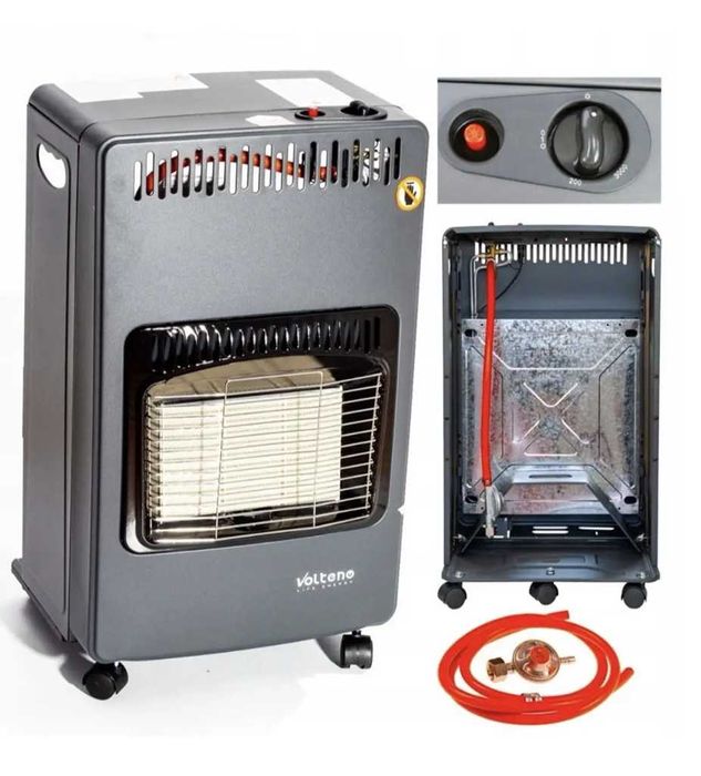 Інфрачервоний газовий обігрівач конвектор  4,2кВт газовий балон