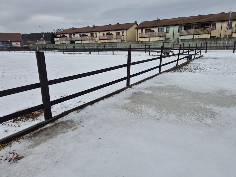 Ogrodzenie dla koni kompletne 200 m podwojne