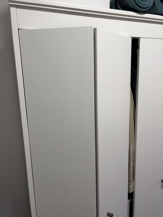 Roupeiro IKEA IDANÄS branco – 121x59x211 cm
