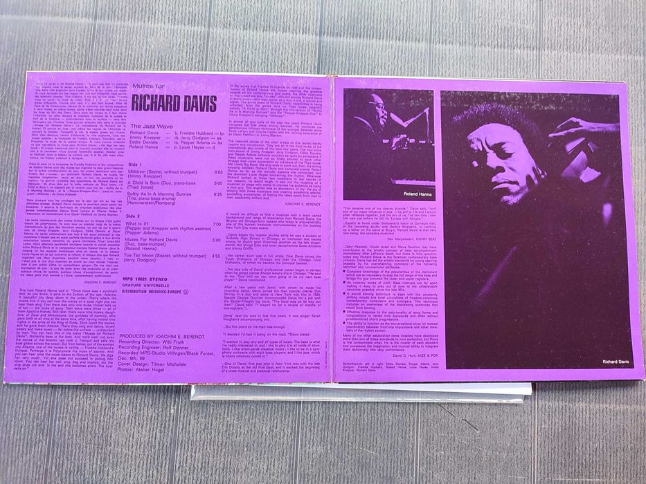 Richard Davis - Muses For Richard Davis - LP