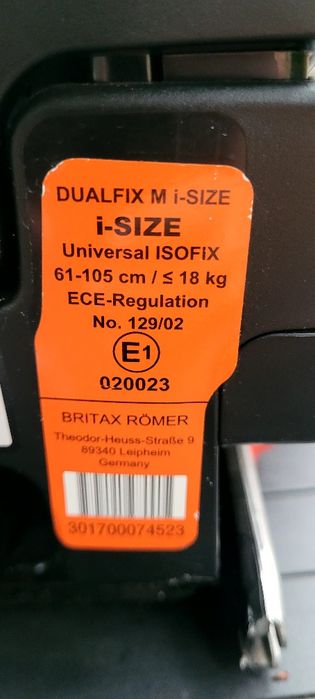 Fotelik samochodowy Britax Romer
