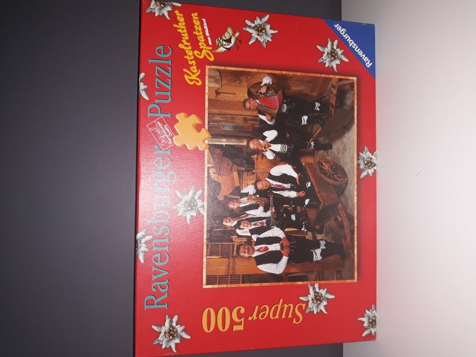 Puzzle 500 elementów nowe