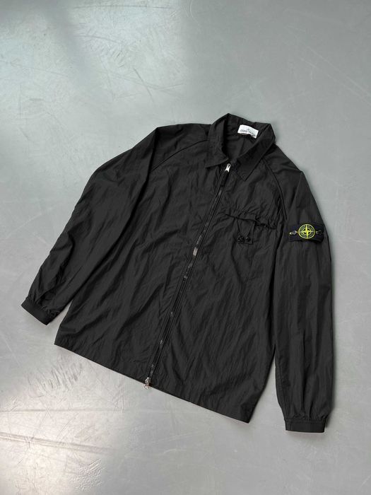 БЕЗ ПЕРЕДОПЛАТИ | STONE ISLAND NYLON овершот куртка стон айленд нейлон