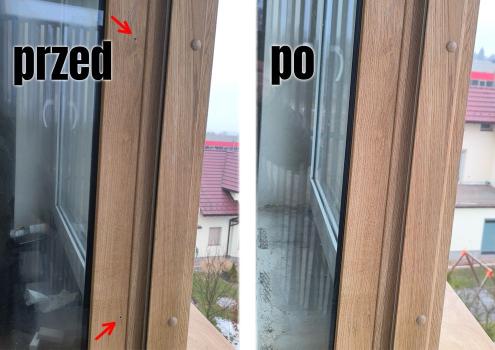 naprawa uszkodzen retusz  na powierzchniach