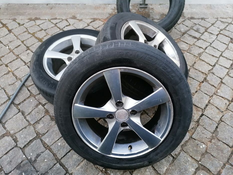 Jantes liga leve BSA, estava instalada numa combi/opel corsa