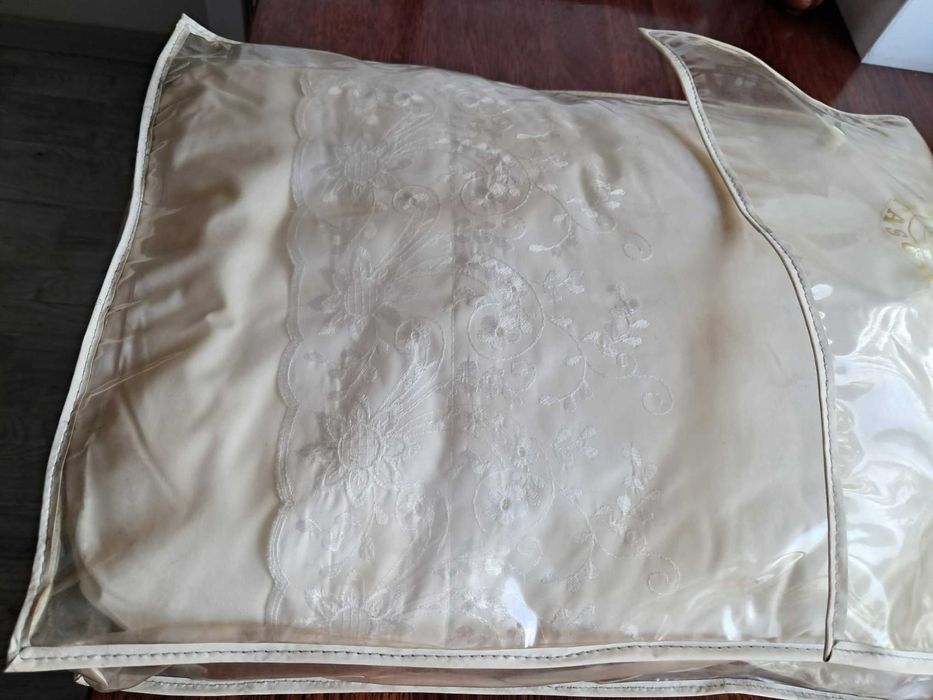 Ubranie, komplet do chrztu dla dziewczynki