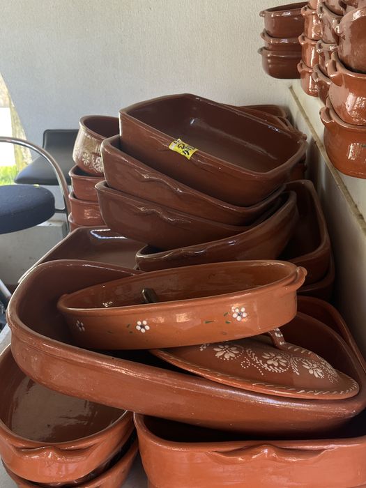tabuleiros de barro