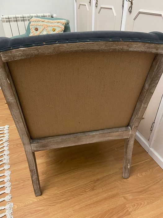 2 Cadeirões retro cinza