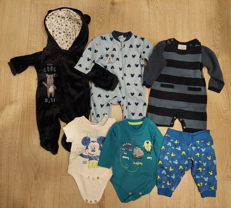 Ubranka dla chłopca rozmiar 62