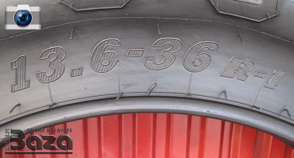 BAZA Opona 13.6-36 TRX Tyres 8PR  + Tani Kurier !