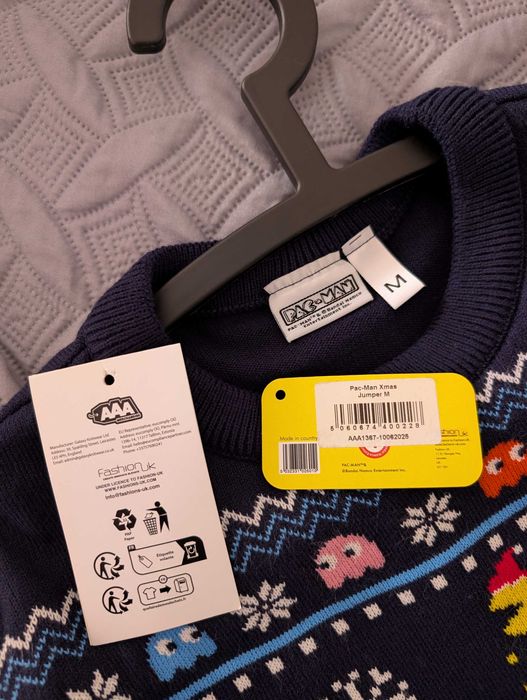 Camisola de Natal Pac-Man (Portes Grátis)