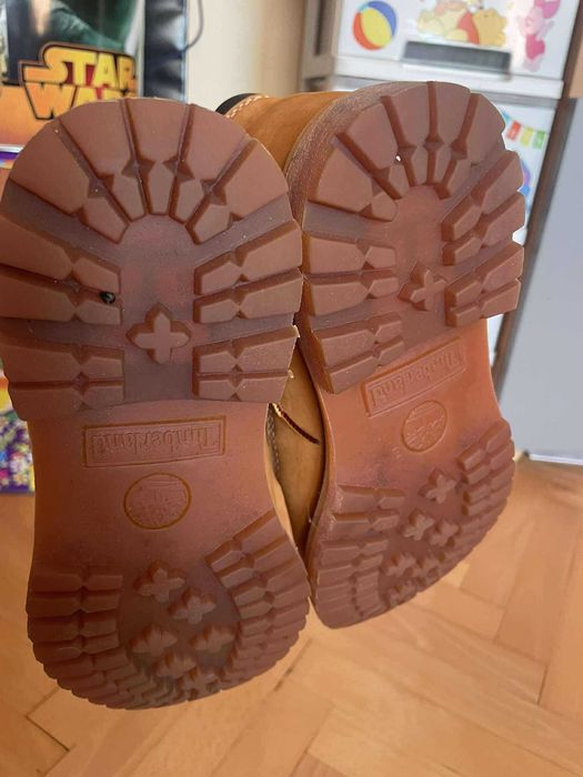 Timberland 37 beżowe zamszowe uniseks 24 cm trapery botki trekkingNOWE
