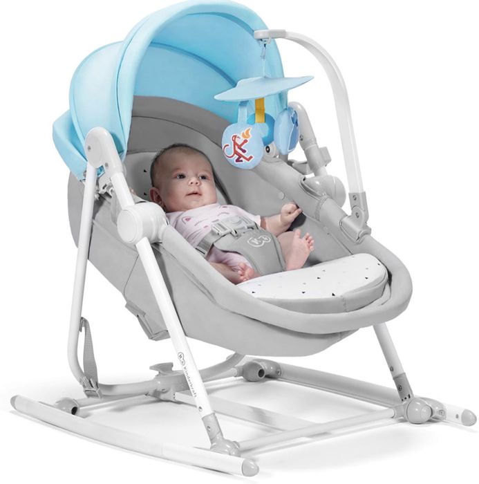 Kinderkraft Unimo Up - wielofunkcyjny leżaczek 5w1 | Light Blue