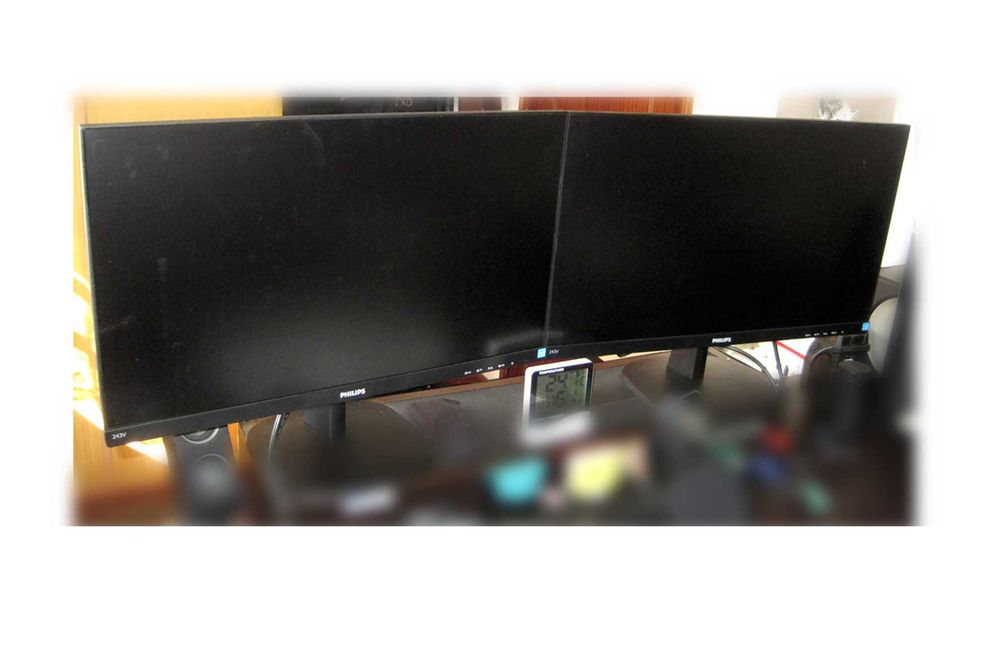 Monitores de 24" Placa gráfica