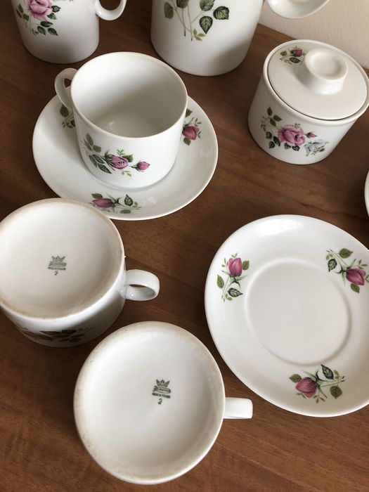 Serwis porcelanowy Karolina Made in Poland - PRL