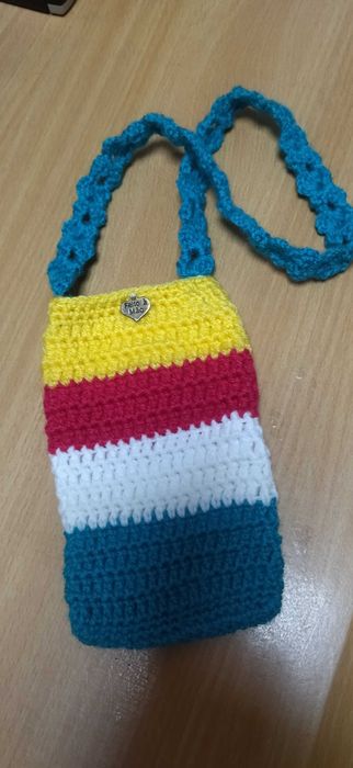 2 Bolsas coloridas para telemóvel