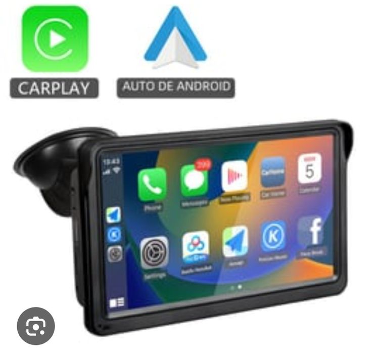 Ekran CarPlay i Android Auto