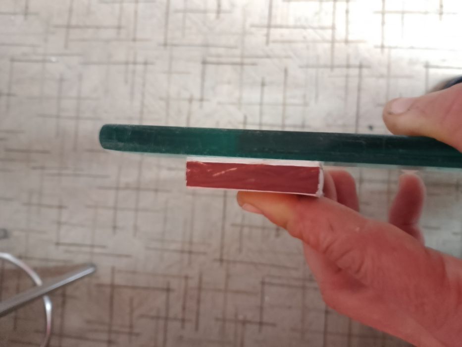 Стеклянная крышка стола. 1200*700*12