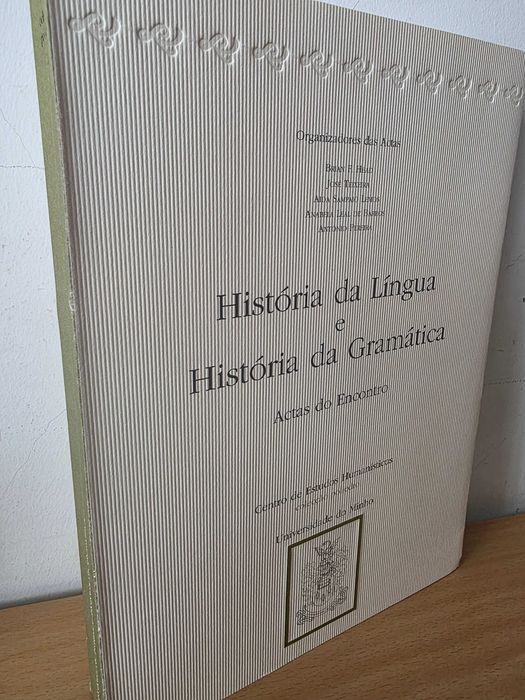 Livro "História da Língua e História da Gramática"
