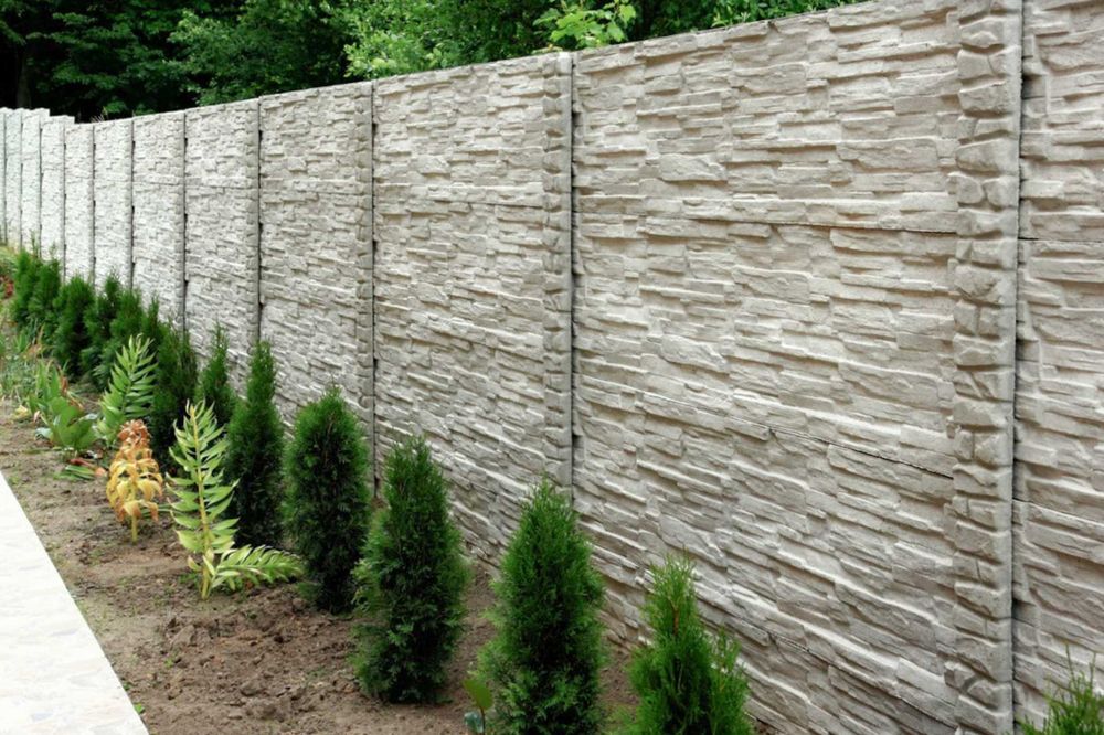 ogrodzenia betonowe dwustronne ogrodzenie