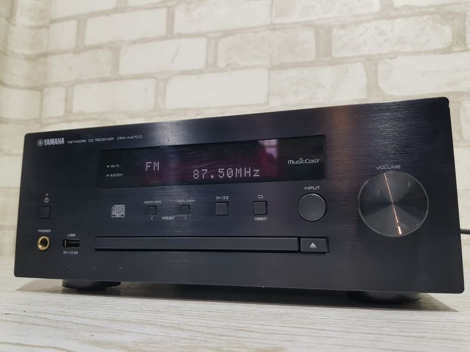 Ресивер/програвач CD YAMAHA CRX-N470+2, WI-FI,Bluetooth,LAN, б/у ю