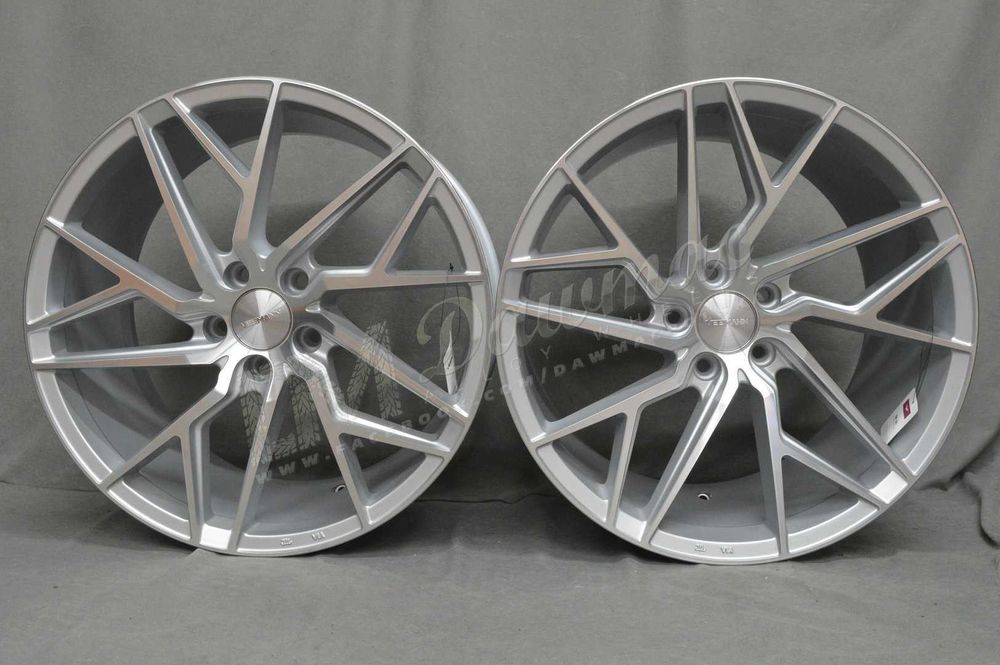 Felgi VEEMANN V-FS44 19'' 8,5J ET35 + 9,5J ET42 5x120 Silver Machined