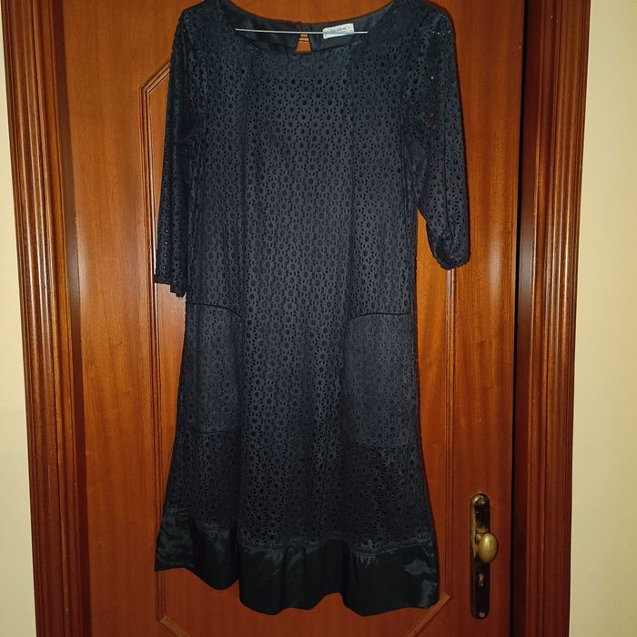 Vestido preto pull&bear