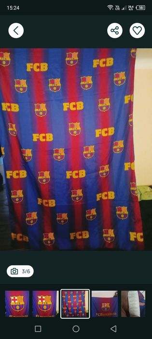 Fc Barcelona komplet pościeli