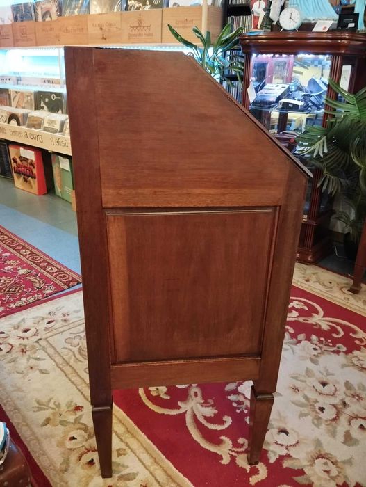 Escrivaninha  Vintage Madeira de Castanho