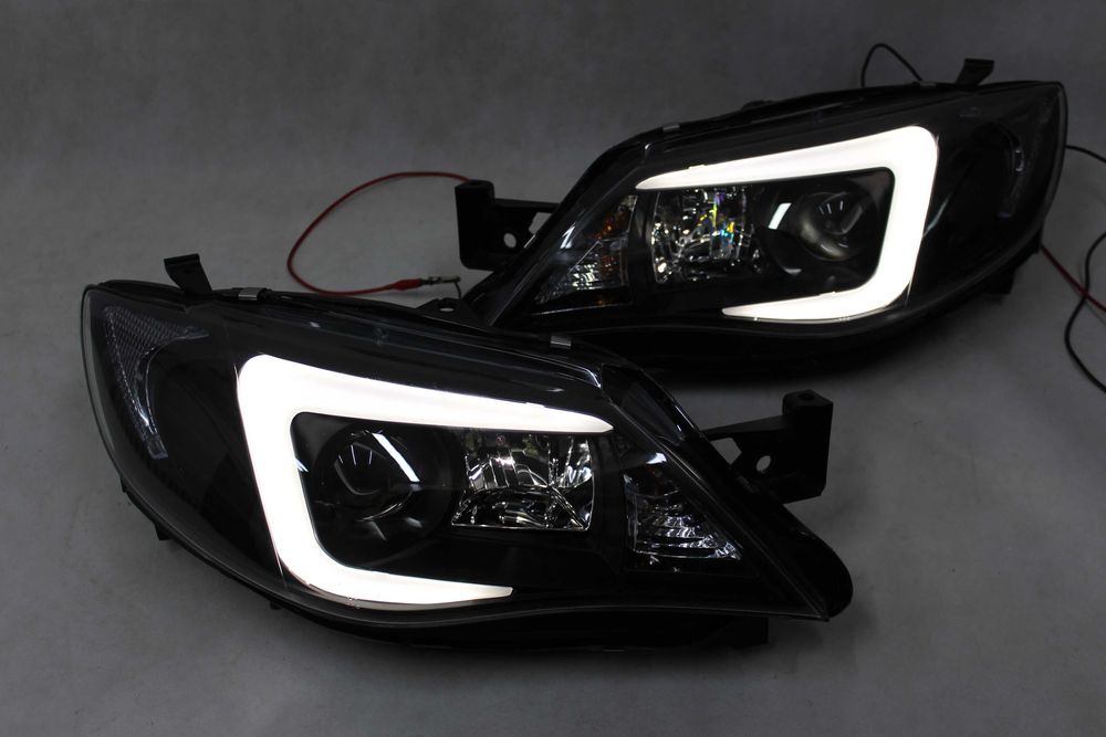 Lampy przednie przód  SUBARU IMPREZA II GD 06-07 XENON D2S LED BAR NEO
